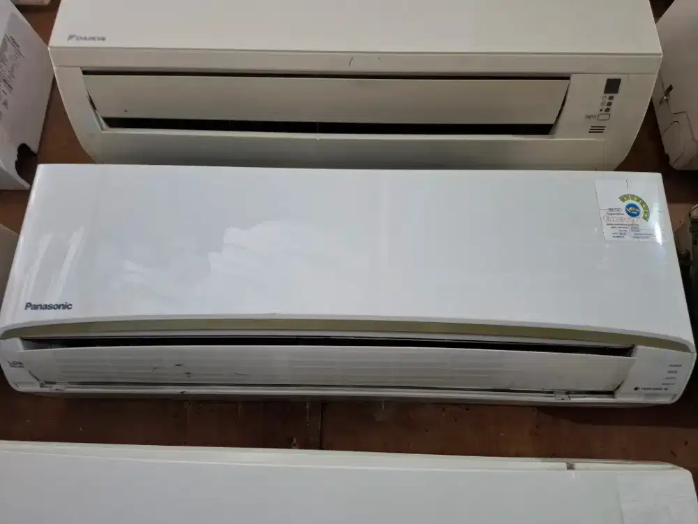 AC Panasonic 1/2pk lowatt R32 garansi 6 bulan