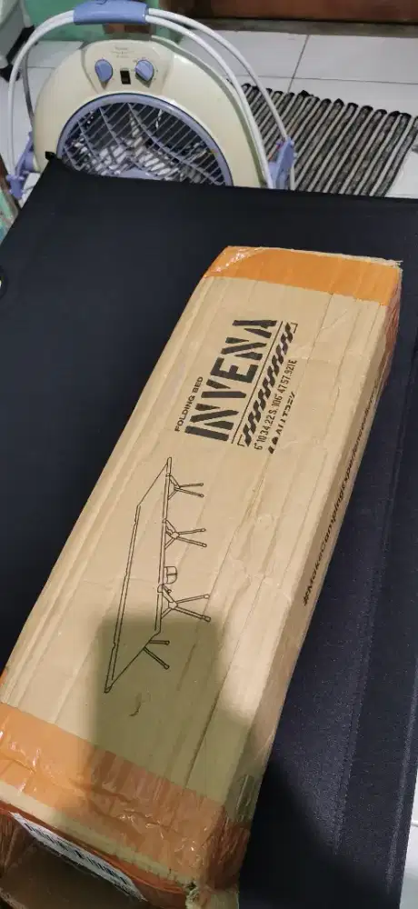 Velbed alltrek inverna black edition kondisi baru