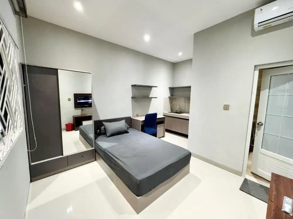 Kost Avia coliving tipe small Jakarta Barat kos kosan disewakan campur