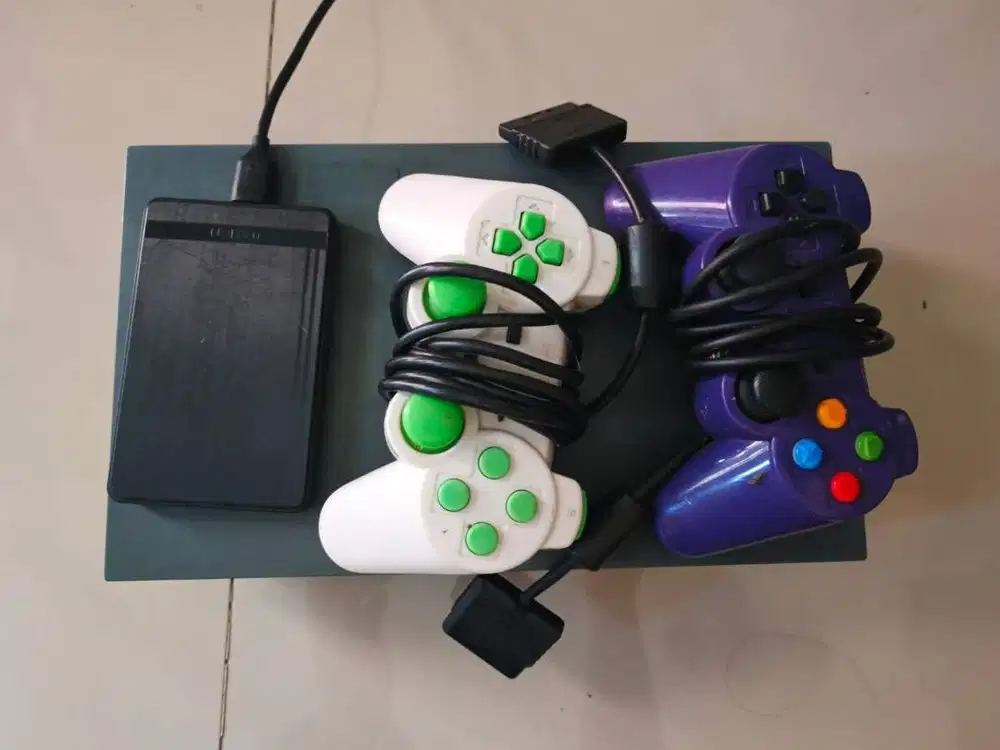 PS2 matrix HDD luar 120 GB &amp; Tv Tabung