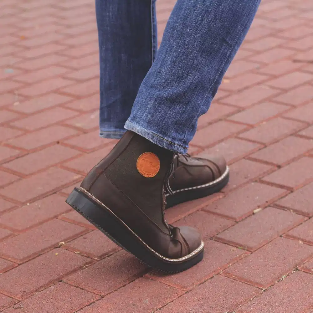 Sepatu Boots Pria Morrison - SEpatu Kulit - Sepatu Travel