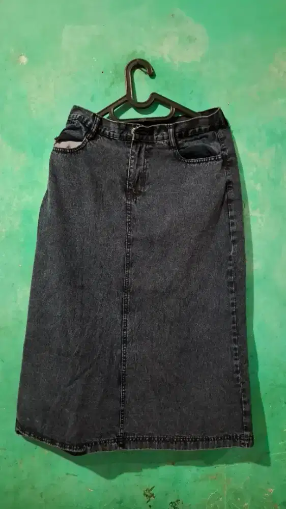 JUAL ROK JEANS WANITA