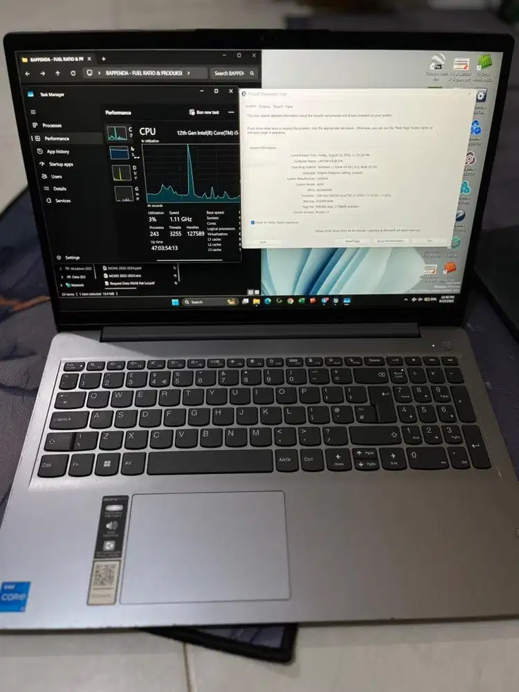 Laptop Lenovo ideaPad 3i 15 inch Intel Core i5 12th Gen