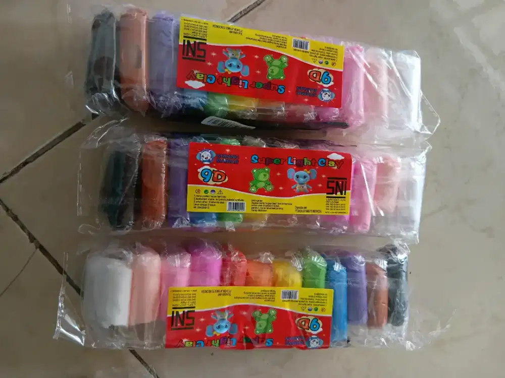 Clay / lilin malam / Mainan Anak