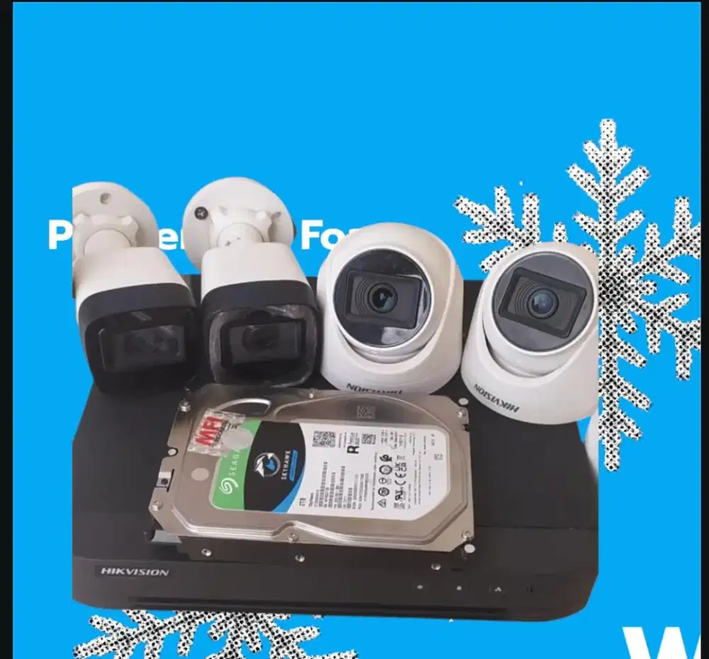 Cctv hikvision dahua hilook ezviz