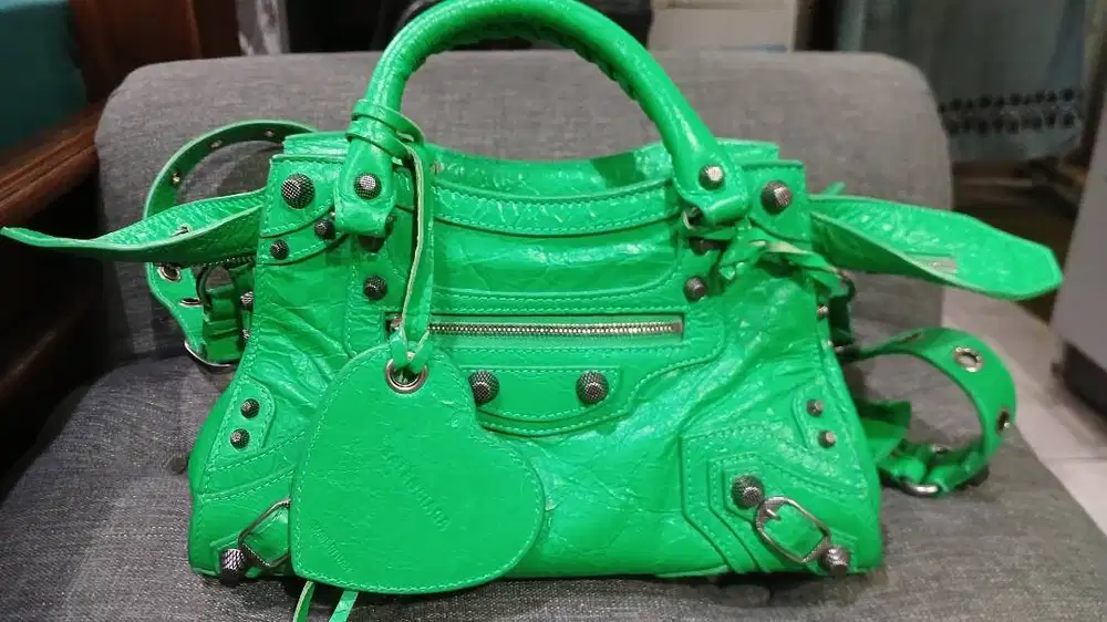 Tas Balenciaga Classic City Mini Leather Bag