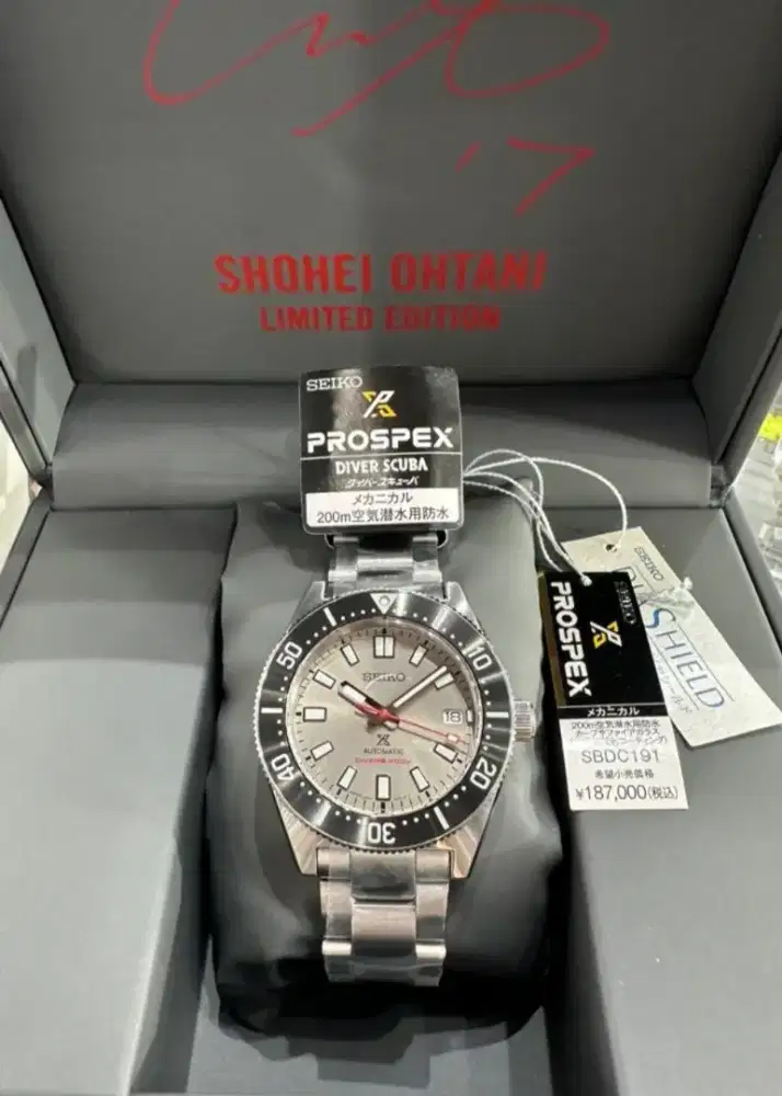 Seiko Prospex SBDC191 SBDC191J1 Shohei Ohtani Limited Edition 1700 pcs