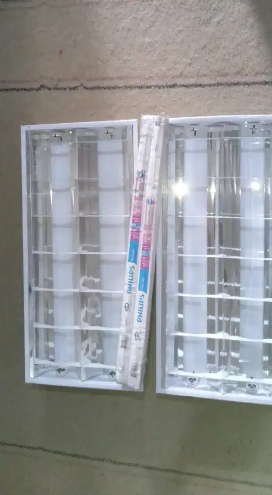 Kap dan Lampu neon LED fullset