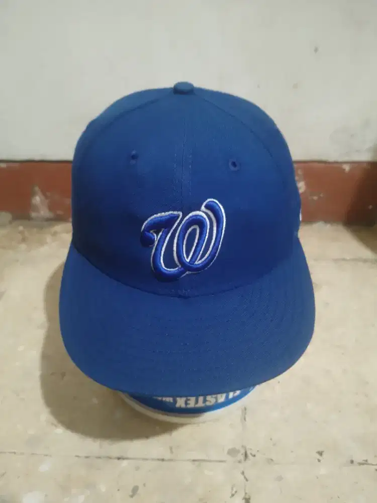 Topi new era x MLB logo w original second bekas