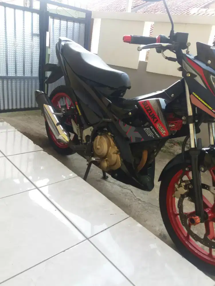 Jual motor satria fu karbu
