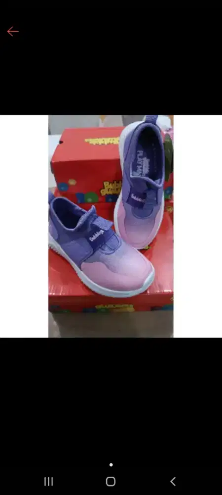 sepatu anak  bubble gummers Ukuran 25