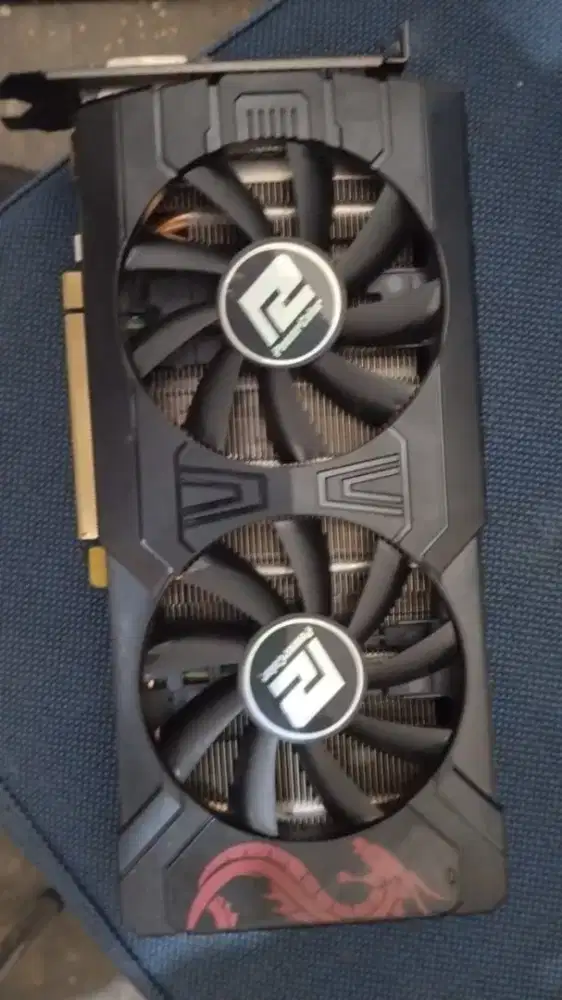 Vga powercolor Amd rx 570 ddr5 vram 4 gb segel