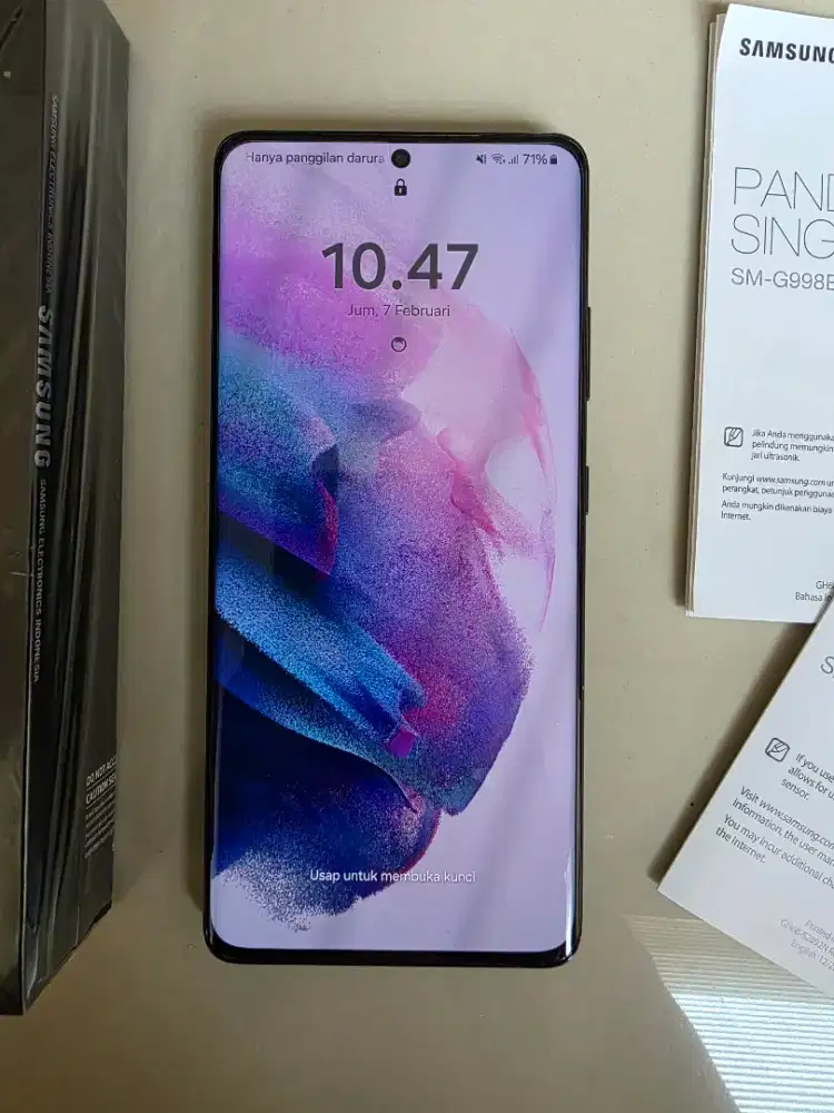 Samsung Galaxy S21 Ultra 5G - Phantom Black 12/256
Ex. SEIN