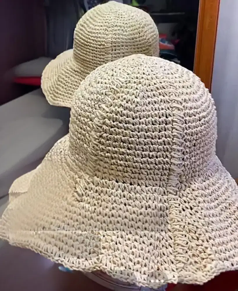 TOPI PANTAI BUCKET SECOND