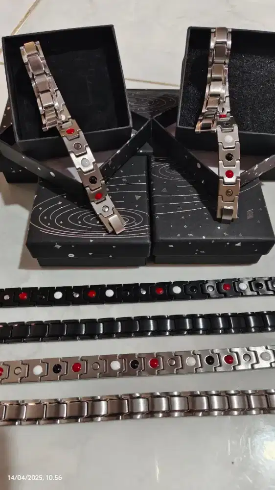 Gelang magnet premium tahan kelupas, anti karat