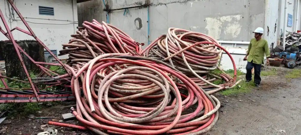 Jual beli kabel bekas proyek