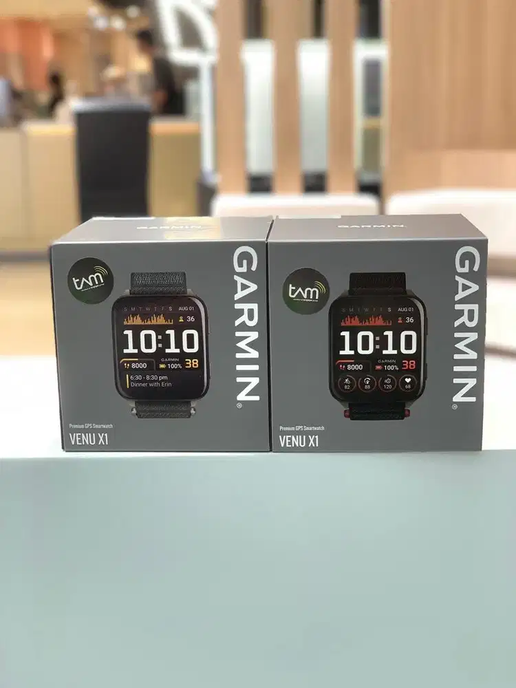 Garmin Venu X1 Black & Moss