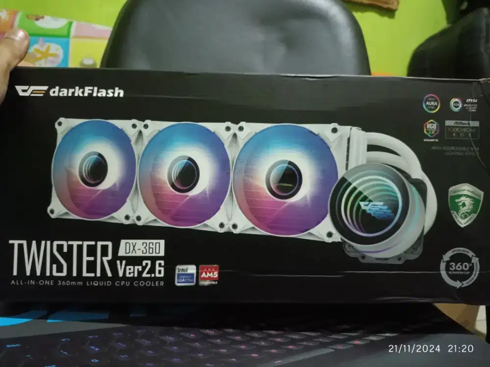 Water coling Darkflash 360 twister