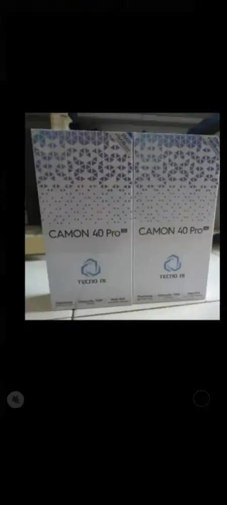 Tecno camon 40 pro 5G kamera bening
