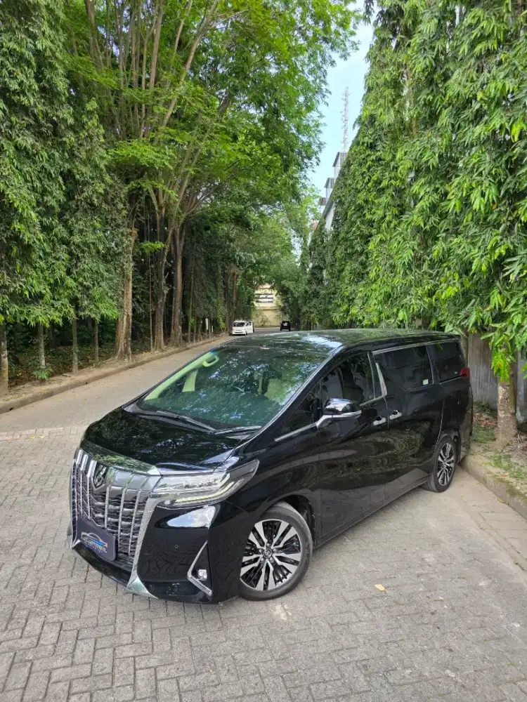 Toyota alphard facelift atpm 2018 / 2019 A/T Hitam
