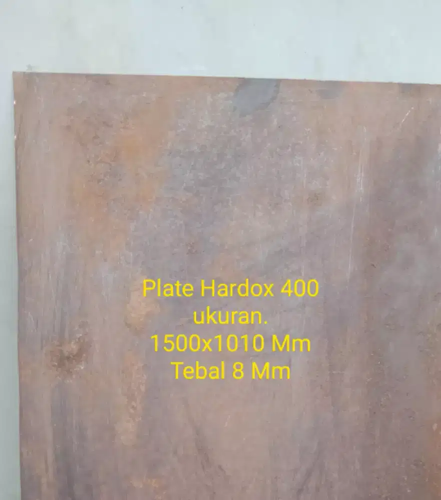 Plate besi hardox 400 tebal 8 Mm