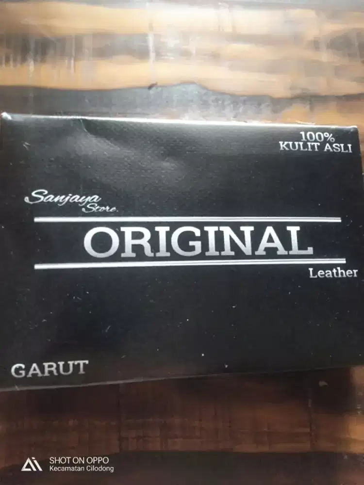 DOMPET 3/4 KULIT ASLI