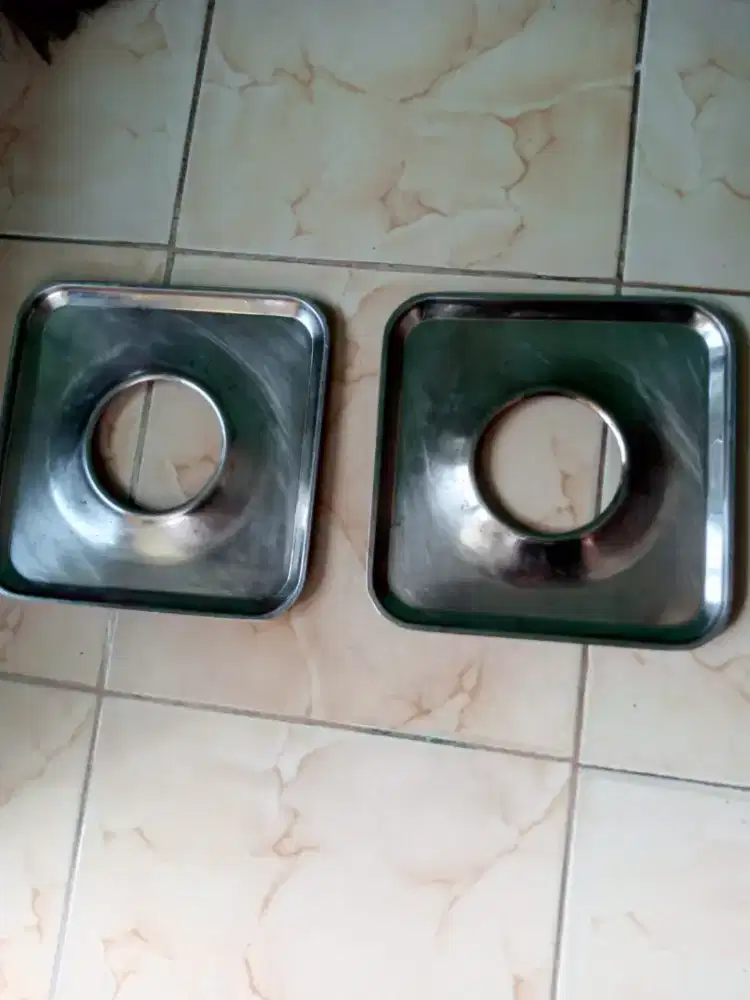 Tatakan Kompor Gas 2 Tungku Model Kotak Slim