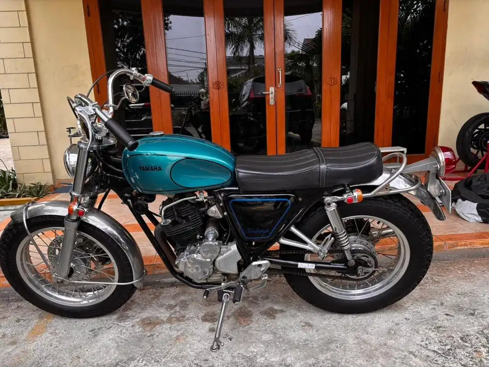 Motor custom british yamaha scorpio