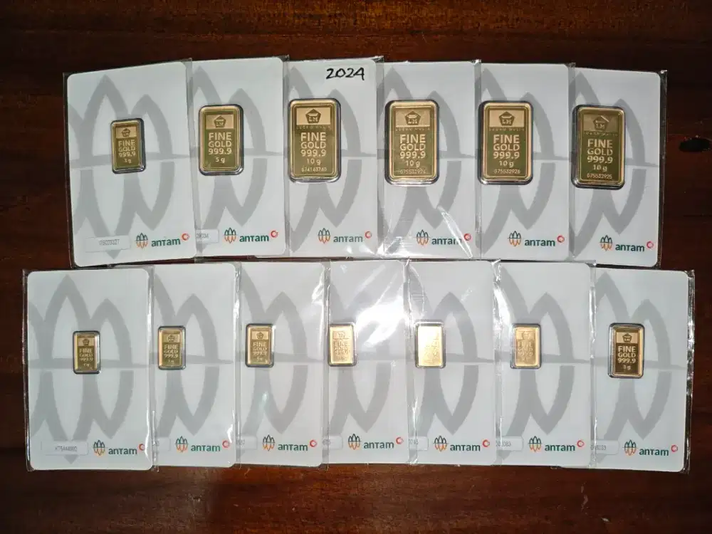 Emas Logam Mulia Antam 1gr 2gr 3gr 5gr 10gr Certieye Redmark 2025