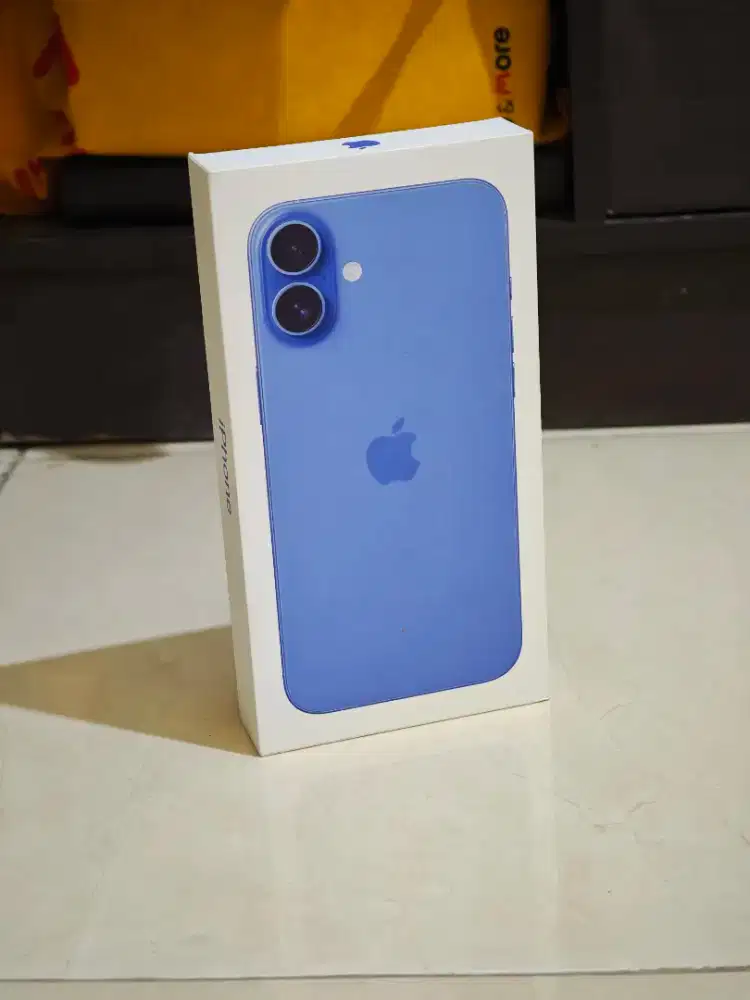 IPhone 16 Plus 128GB Ultramarine Baru