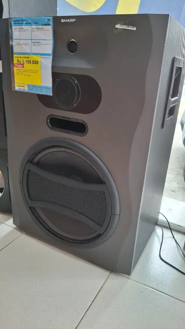 Speaker Sharp CBOX-PROX15UBB