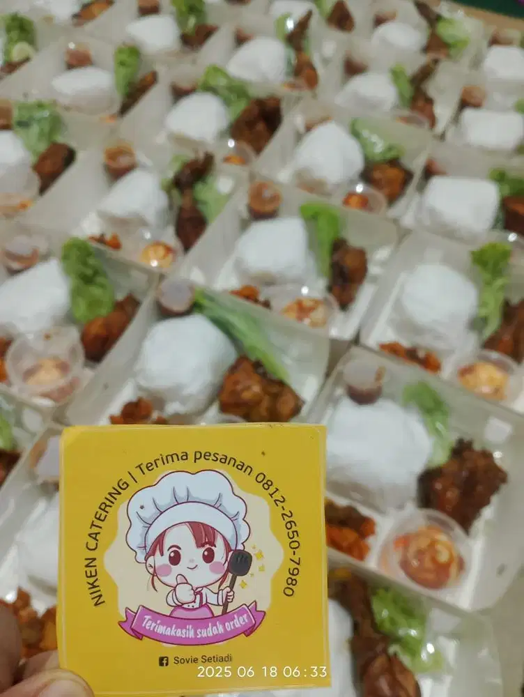Nasi box Niken Catering