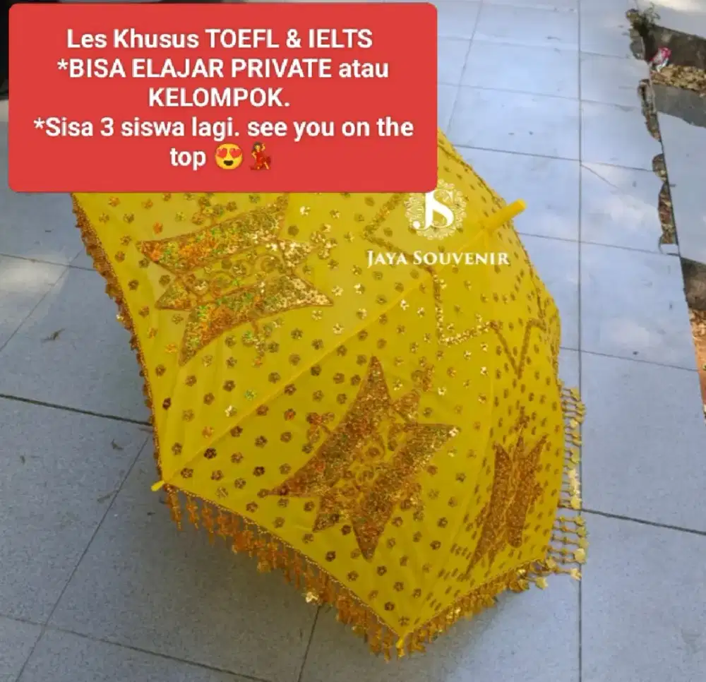 Dibuka les Khusus Persiapan TOEFL & IELTS