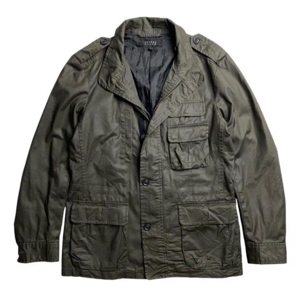 Uniqlo Wax Jacket - Jaket Outer Pria