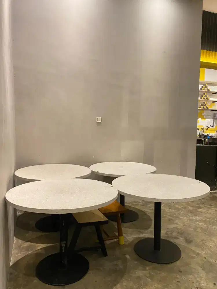 Meja kursi bangku cafe
