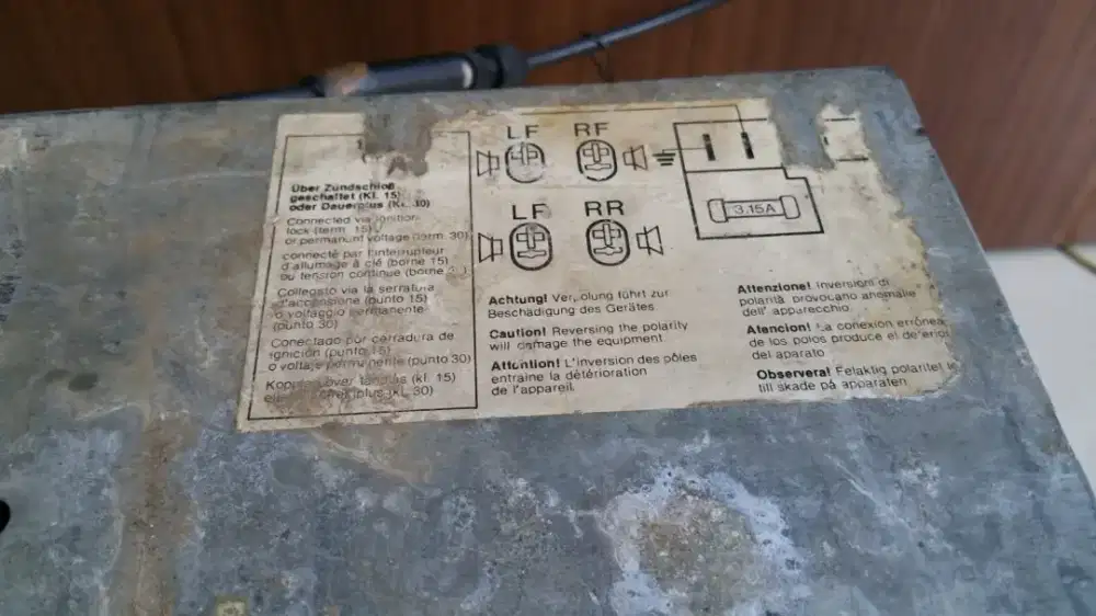 Tape radio blaupunkt jadul inject bluetooth