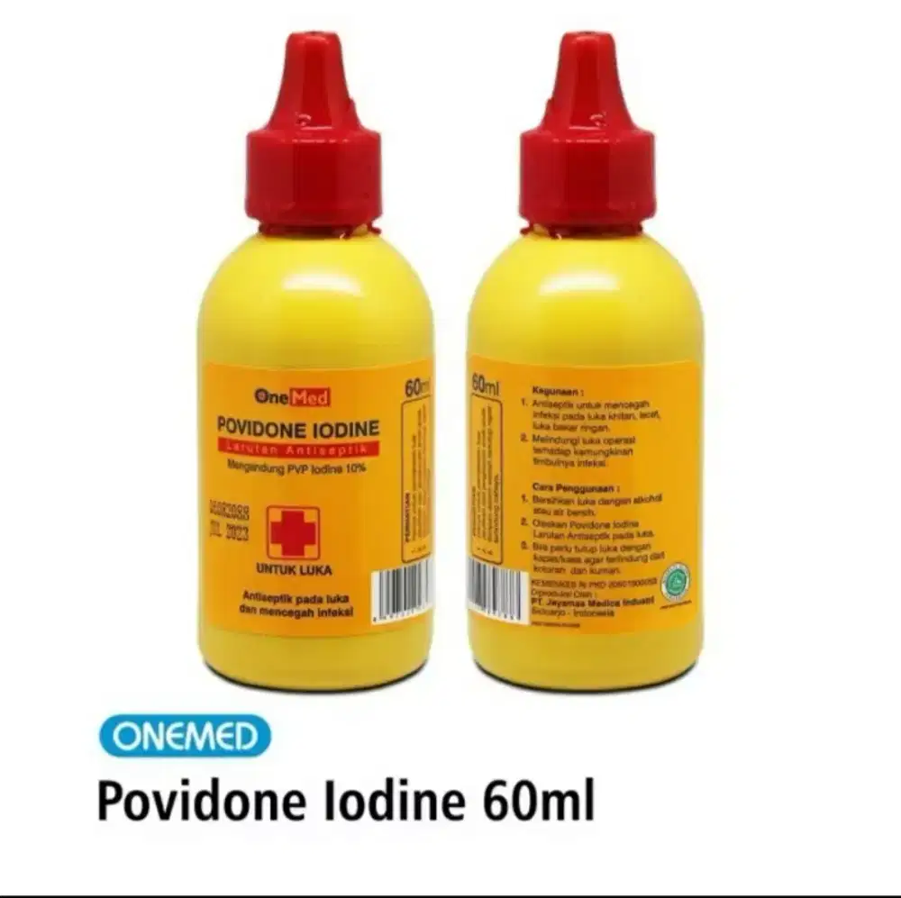 Povidone lodine Ecodine 60ml -  Povidon lodin Ecodin 60ml