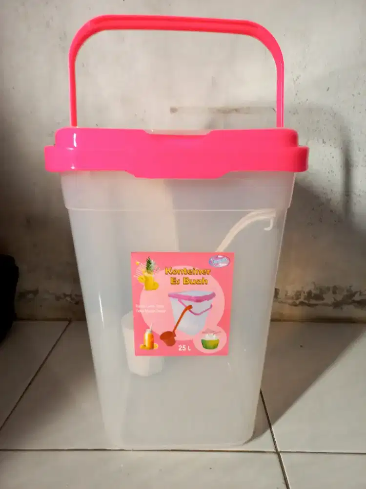 Kontainer Es Buah 25 liter(New)
