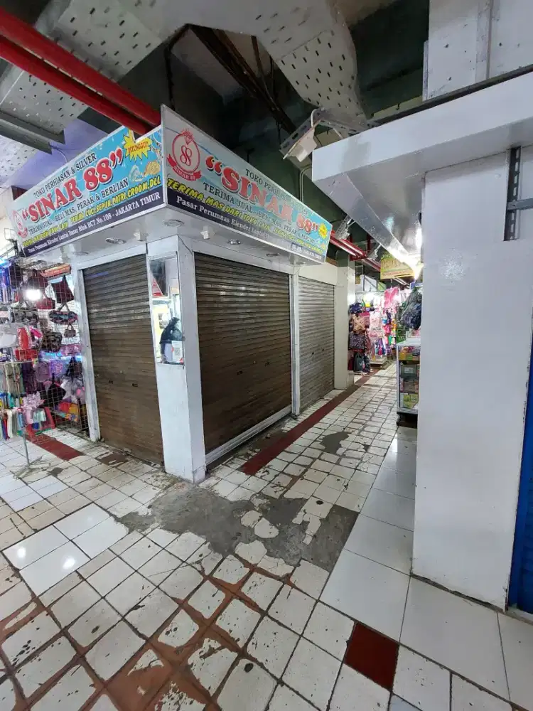 Dijual Kios di Pasar Perumnas Klender