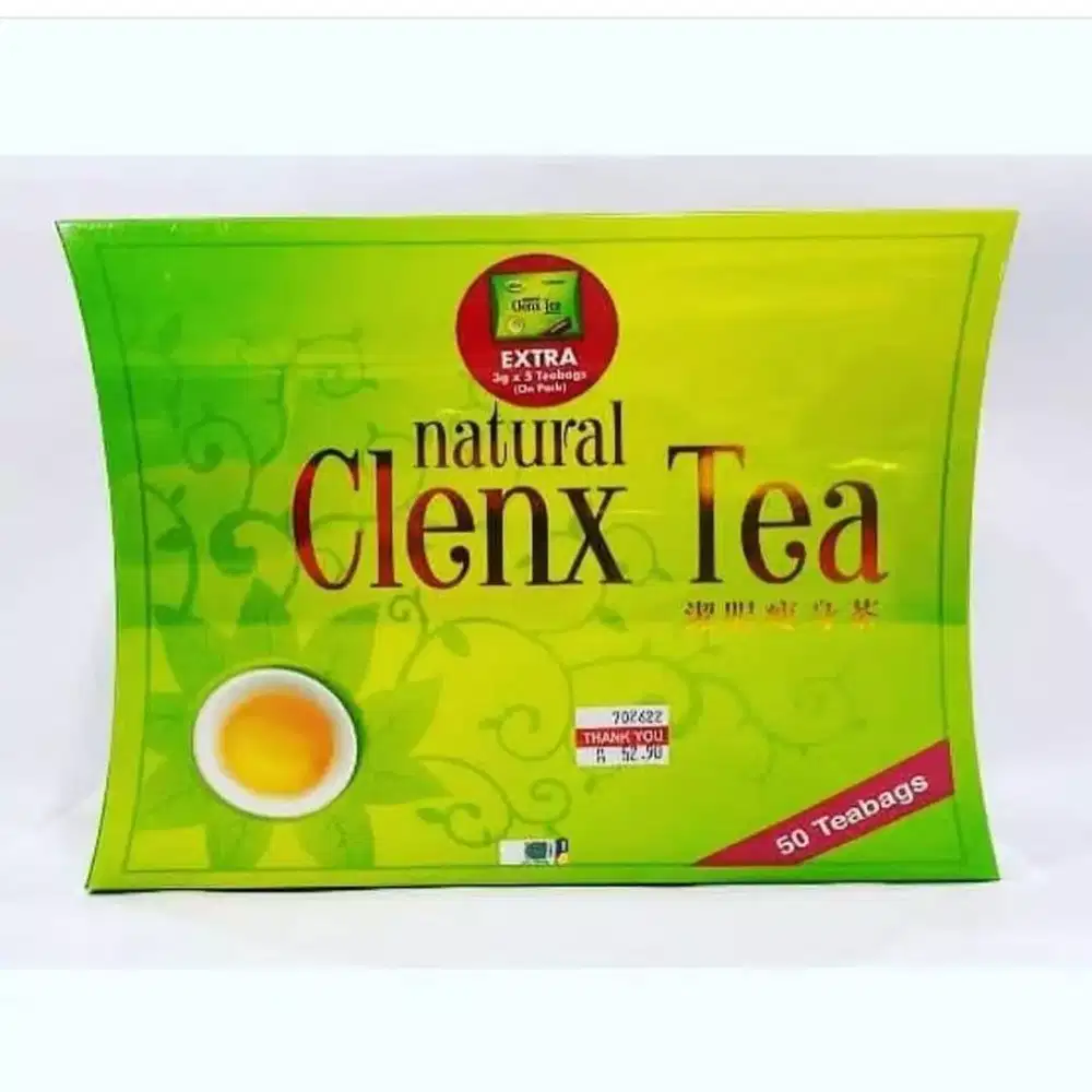Natural Clenx Tea isi 50 sachets