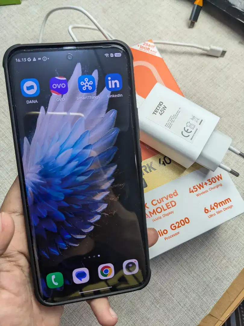 android Techno spark 40Pro+