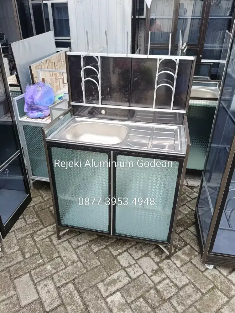 Wastafel rak piring 80cm