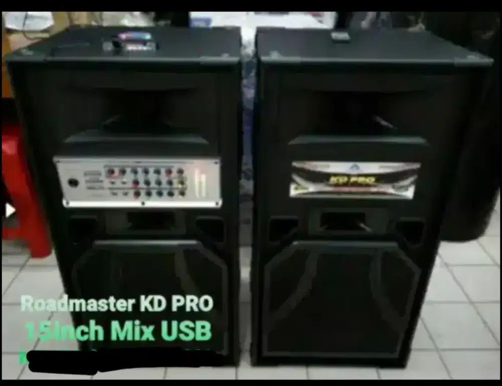 Sound Roadmaster Speaker Aktif Single 15inch KD PRO 15 MIX USB
