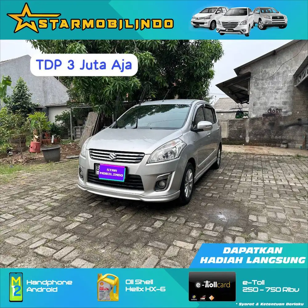 Ertiga GX AT 2014 TDP 3 JUTA AJA