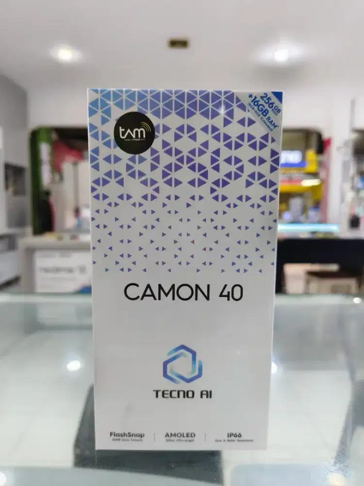 New Tecno Camon 40 ram 8+8/256