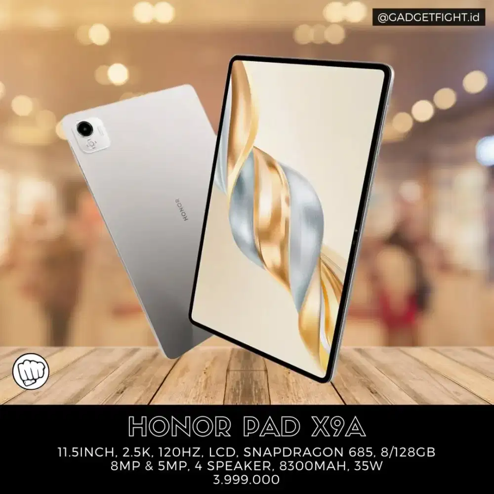 HONOR PAD X9A TABLET AI CANGGIH