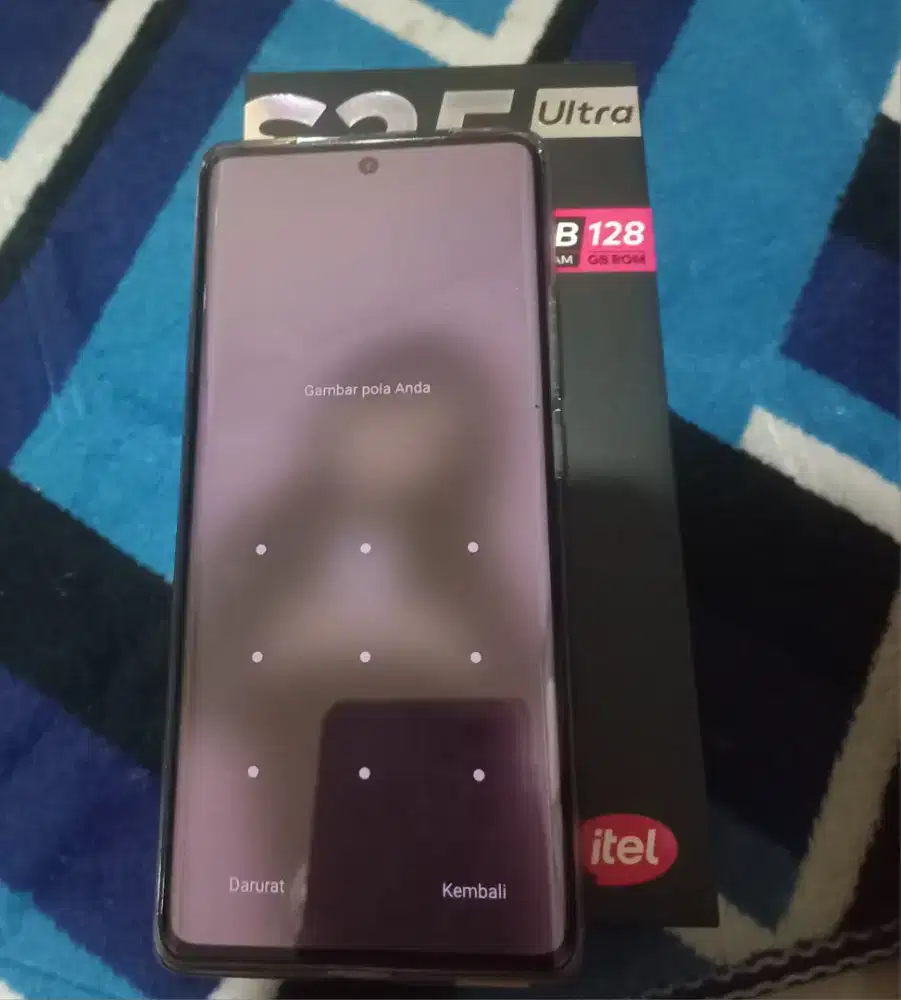 Hp itel S25 ultra 16gb/128 layar amoled