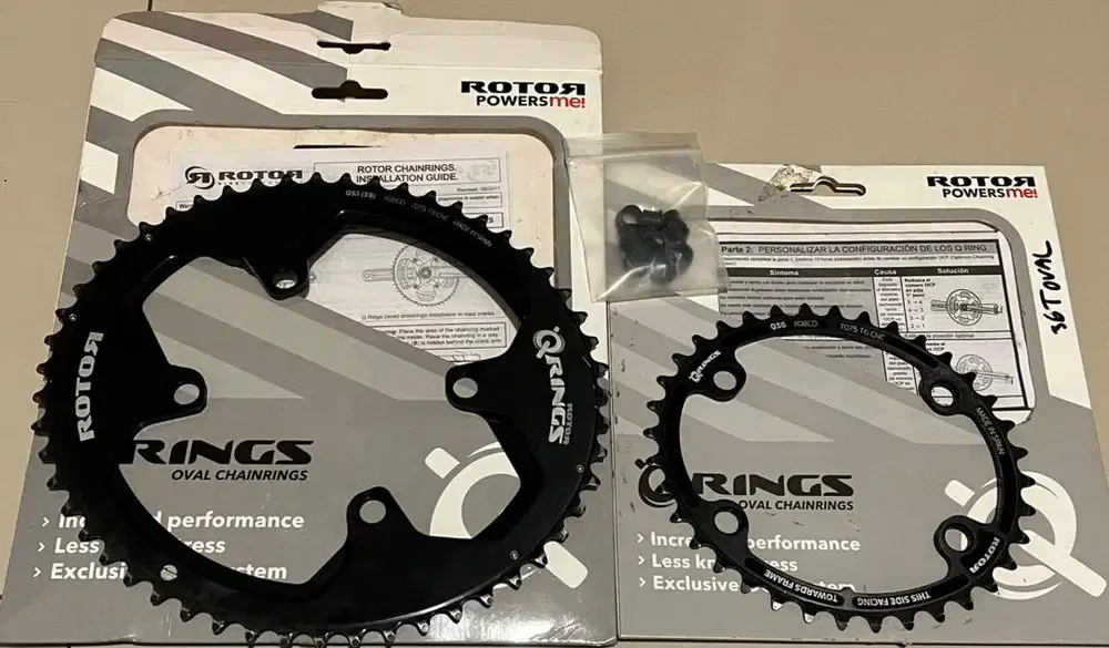Chainring Rotor Qrings Oval BCD110x4