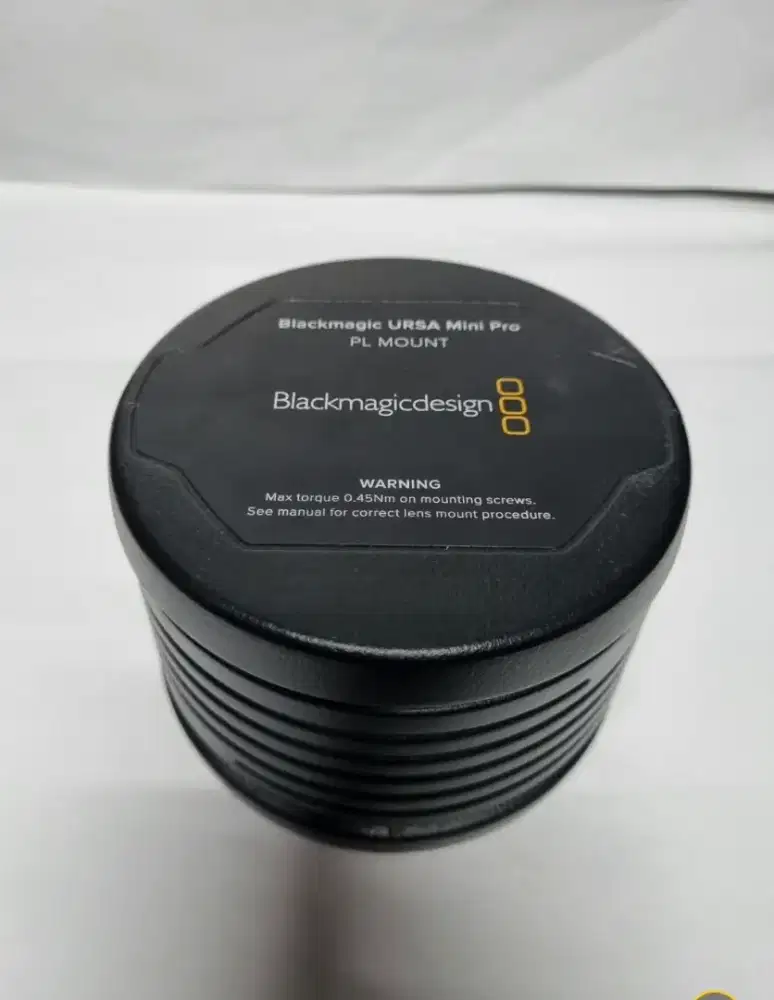 Blackmagic ursa mini mouting PL