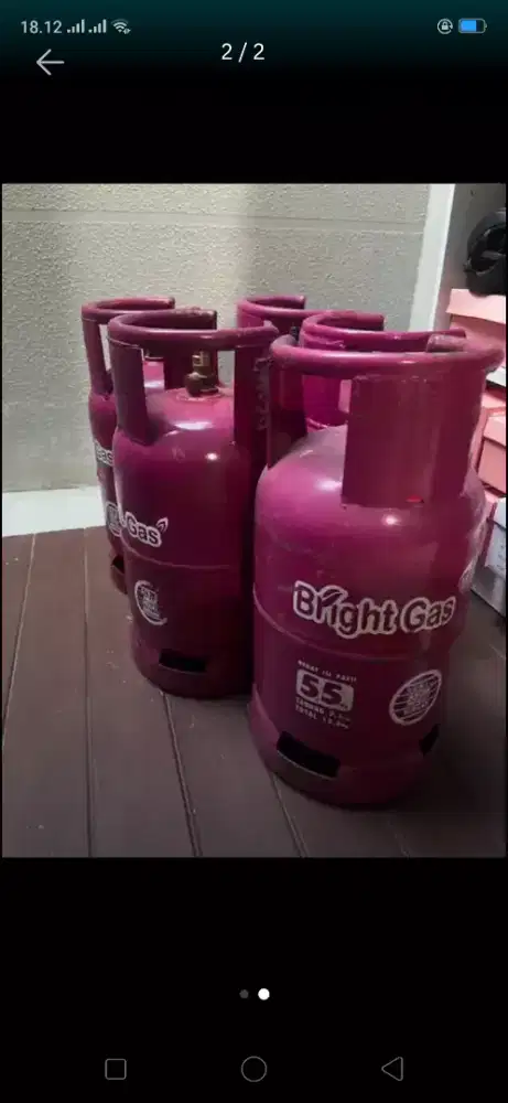 Dicari tabung bright gas 5,5kg